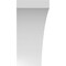 Ekena Millwork 3 1/2-in. W x 8-in. D x 8-in. H Thorton Architectural Grade PVC Knee Brace BRCP035X08X08THR - alternate 2